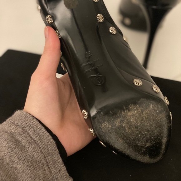 Alexander McQueen Studded Platform Boots - Picture 3 of 7